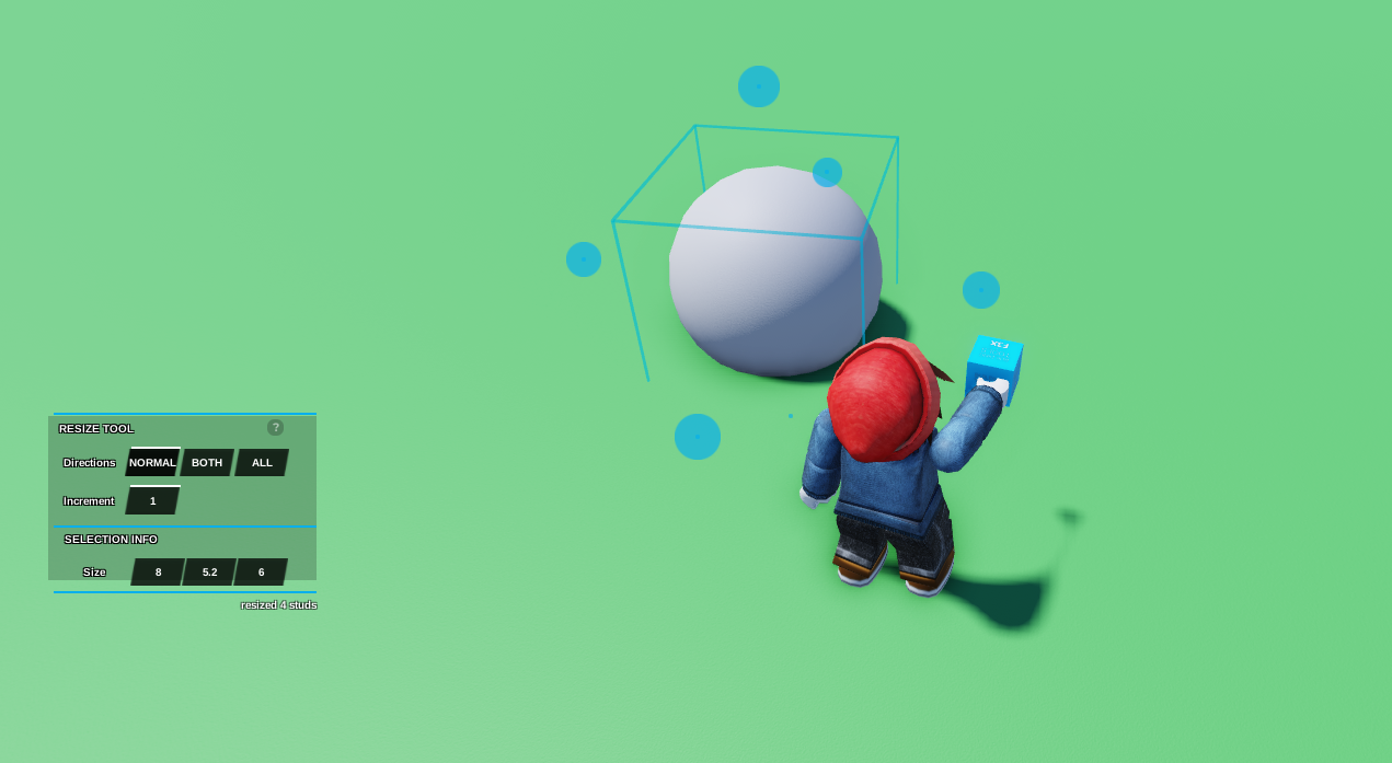 Resize Sphere