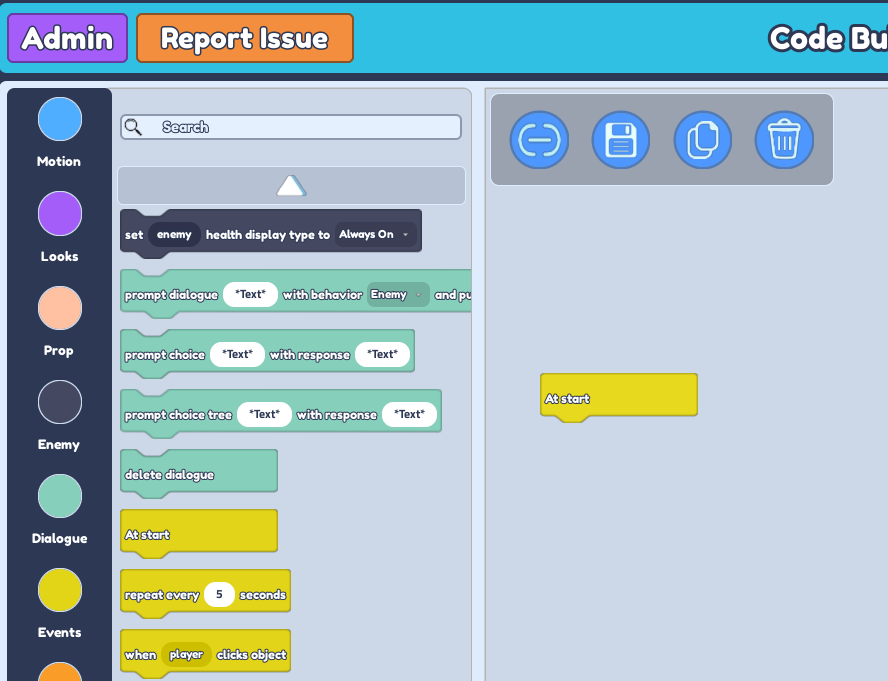 Events Section