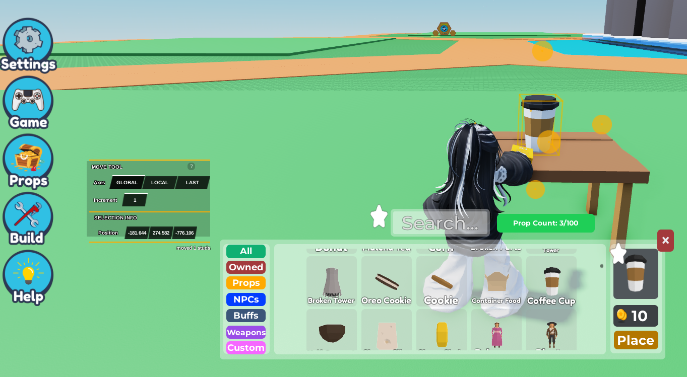 Props Selection